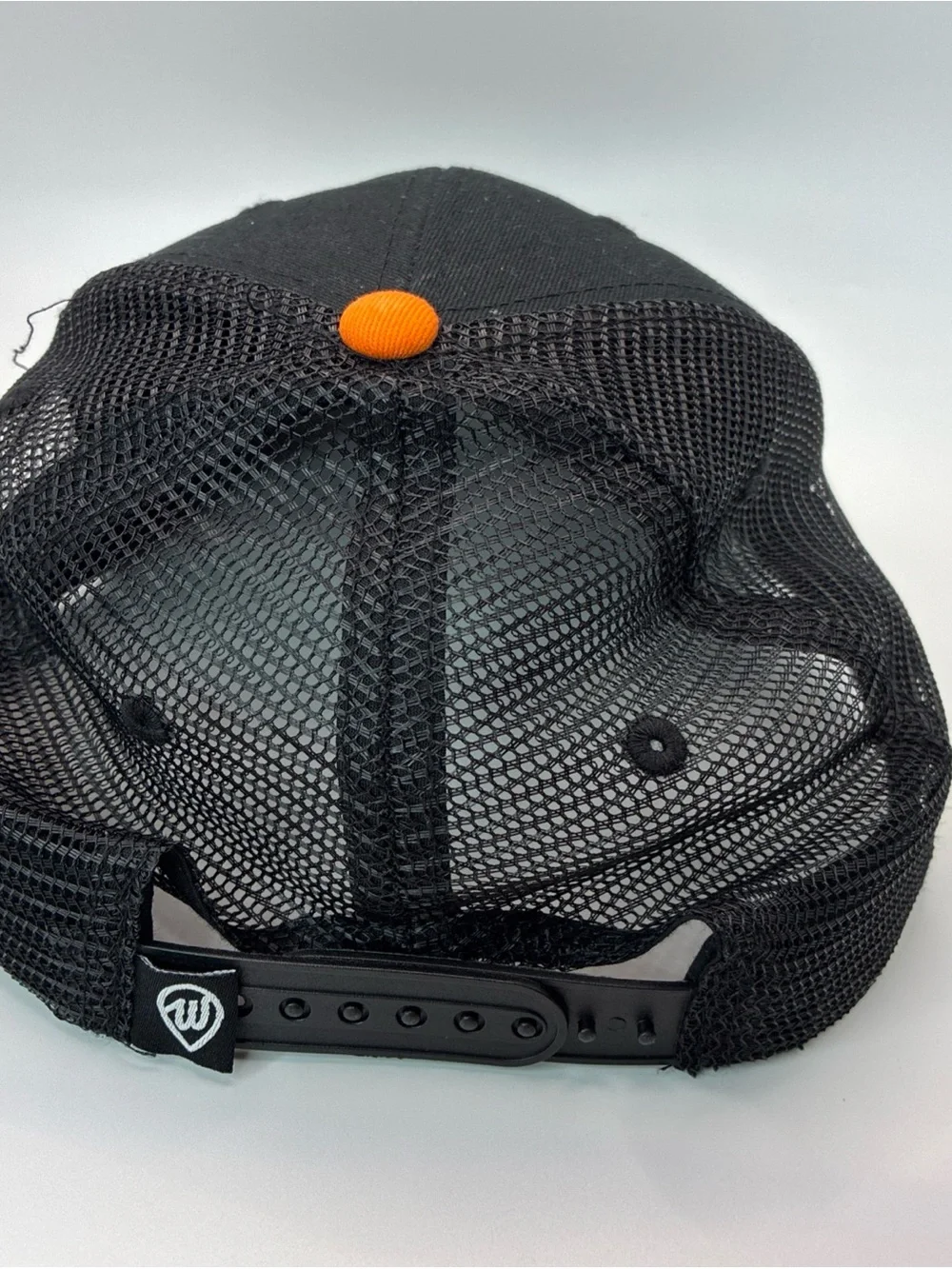 Cincinnati Embroidered Trucker Hat - Black/Orange